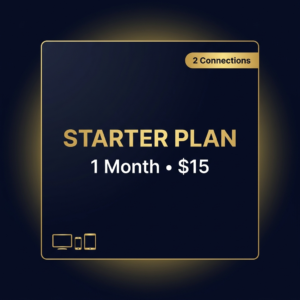 Starter | Premium Streaming Package — 1 Month